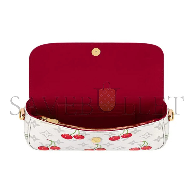 LOUIS VUITTON MURAKAMI TAKASHI CHERRY WALLET ON CHAIN M14239 (23.5*12*4.3cm)